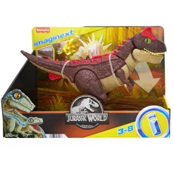 Jurassic World Imaginext Dinosaurio Carnotaurus con Luces modo Defensa