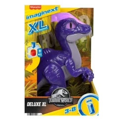 Jurassic World Imaginext Dinosaurio Parasaurolofós Deluxe con Luces