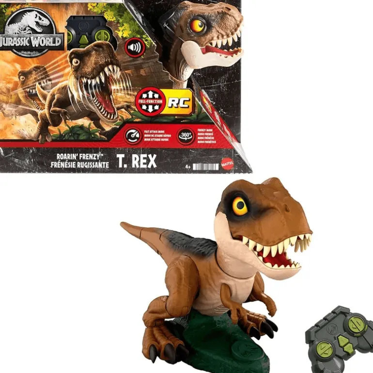 Jurassic World T. Rex Furia Rugiente con Control Remoto HTP60