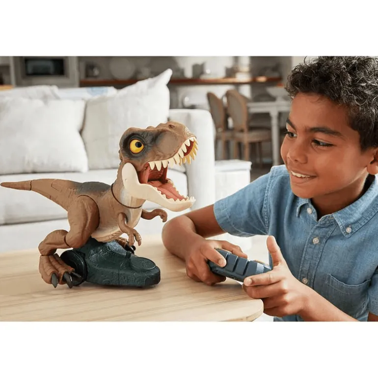 Jurassic World T. Rex Furia Rugiente con Control Remoto HTP60