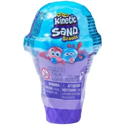 Kinetic Sand con Contenedor De Helado Azul