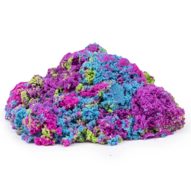Kinetic Sand Contenedor Basico De Arena Color Unicornio Arcoíris
