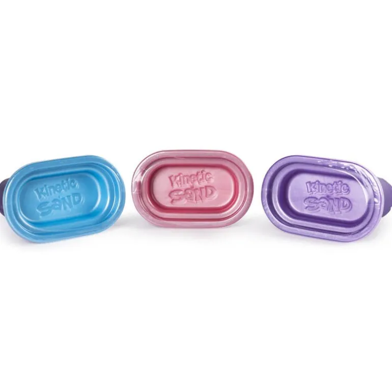 Kinetic Sand Multipack Destellos 3 Kits con Molde