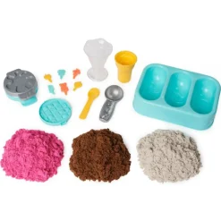 Kinetic Sand Set de Juegos Fábrica de Helados y Postres