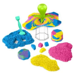 Kinetic Sand Set de Juegos Aplasta y Crea
