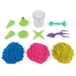 Kinetic Sand Set de Juegos Aplasta y Crea