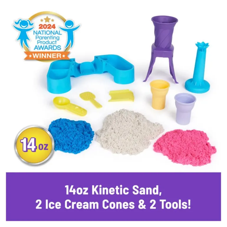Kinetic Sand Set de Juegos Máquina de Helados