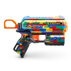 Lanzador de Dardos X-Shot Flux Striper con 12 Dardos