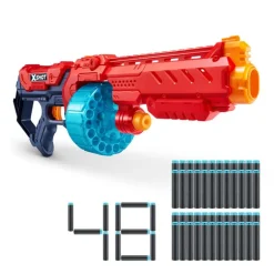 Lanzador de Dardos X-Shot Turbo Fire, con 48 Dardos