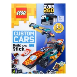 Lego Libro Construye Y Pega Superautos De Carrera