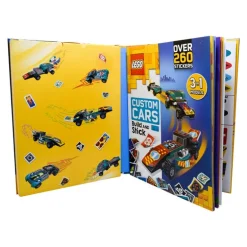 Lego Libro Construye Y Pega Superautos De Carrera