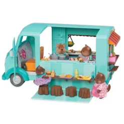 Lil Woodzeez Camión de Comida con Accesorios