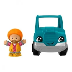 Little People Carrito Azul con Figura