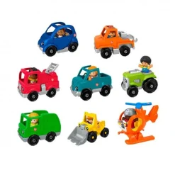 Little People Carrito Azul con Figura