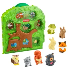 Little People Estuche de Animalitos con 8 Figuras