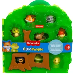Little People Estuche de Animalitos con 8 Figuras