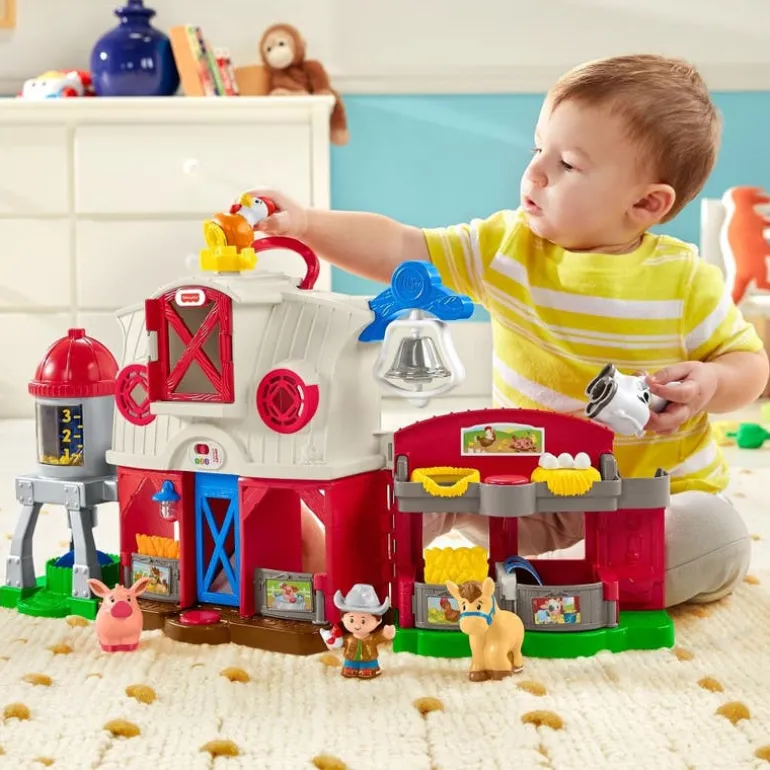 Little People Set Granja Cuidado de Animales