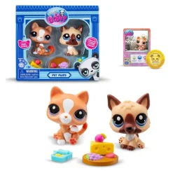 Littlest Pet 2 Pack Gatito y Perrito