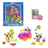 Littlest Pet Set de Juego Safari con 3 Mascotitas con Accesorios