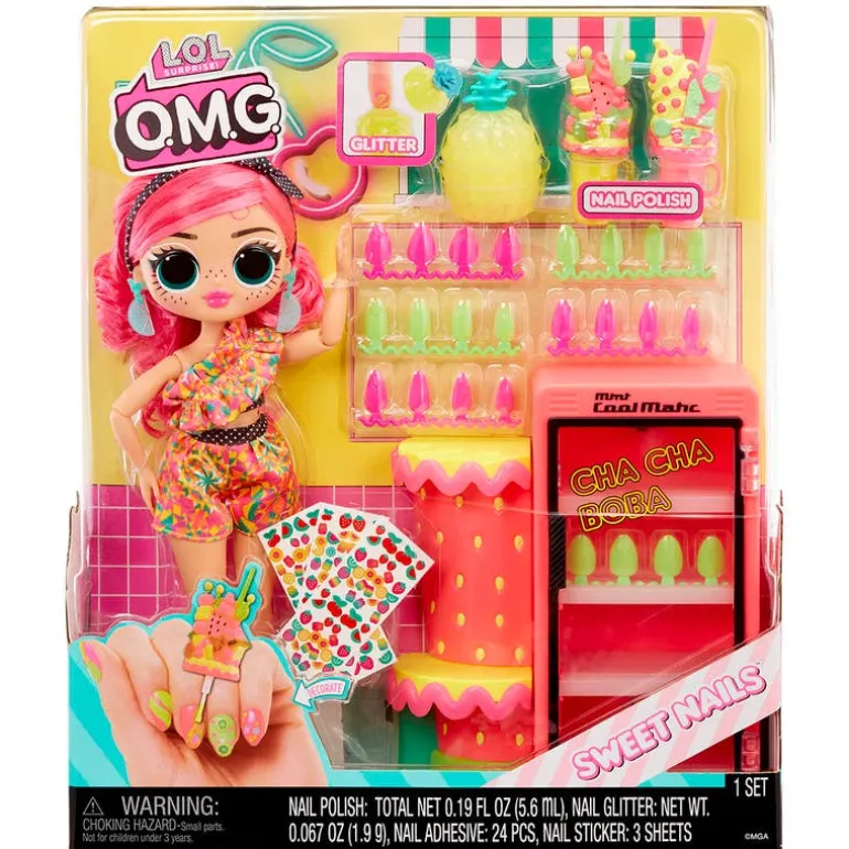 LOL Surprise OMG Sweet Nails Pinky Pops Fruit Shop