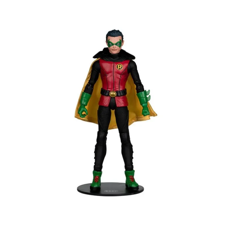 Mcfarlane Dc Direct Figure With Comic Robin Damian 6075231