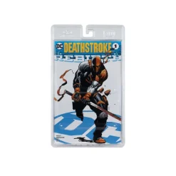 Mcfarlane Dc Direct Figure With Comic Wv6 Deathstroke 6075230