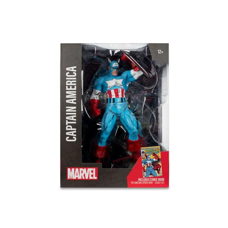 Mcfarlane Marvel Collection Captain America By Tod 6074993