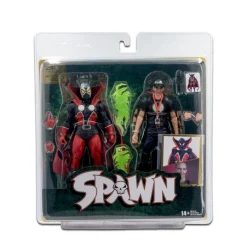 McFarlane Toys Spawn 30 Aniversario 2 Pack Figuras de Colección Spawn vs Todd McFarlane 6072191