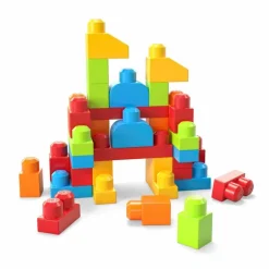 Mega Bloks Set ¡Constrúyelo! con Bloques Brillantes