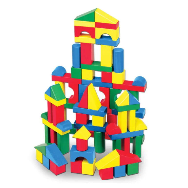Melissa & Doug Bloques De Madera 100 Pcs 6073056