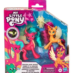 Mi Pequeño Pony Set de 3 Figuras de Dragon Light Reveal