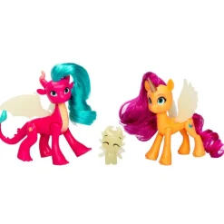 Mi Pequeño Pony Set de 3 Figuras de Dragon Light Reveal