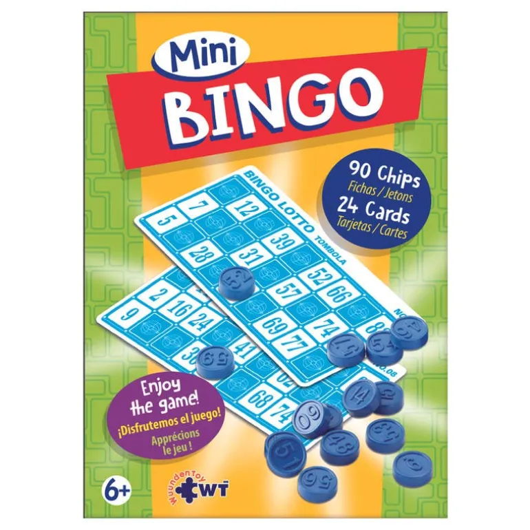 Mini Bingo Juegos de Mesa de Viaje
