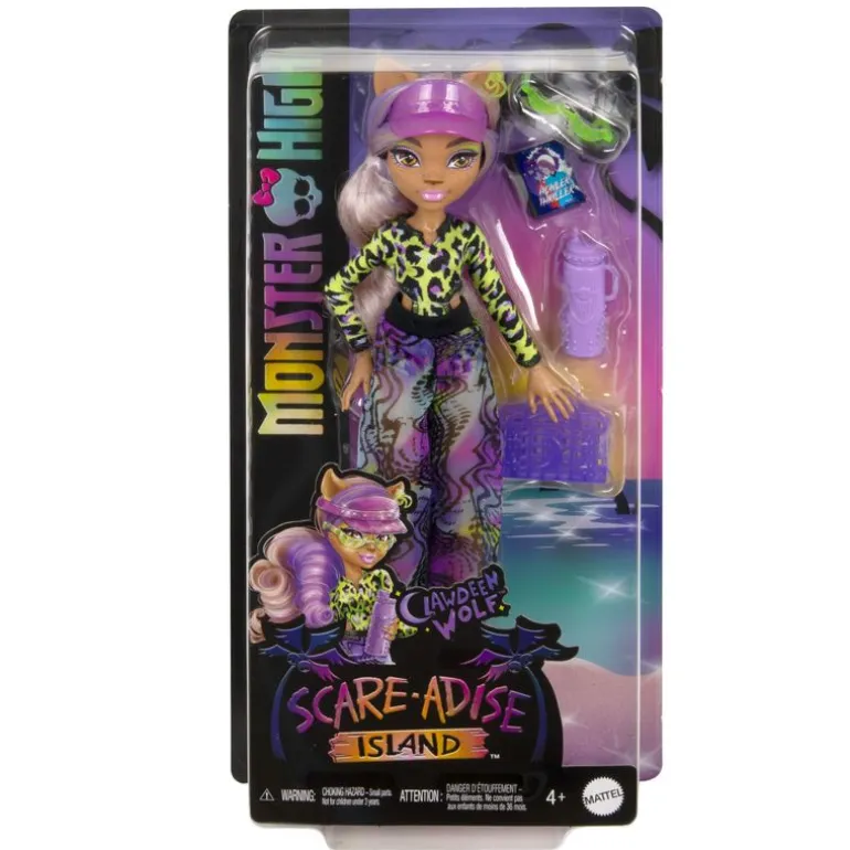 Monster High Fashion Doll Clawdeen Isla del Terror