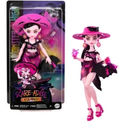 Monster High Fashion Doll Draculaura Outfit Isla del Terror