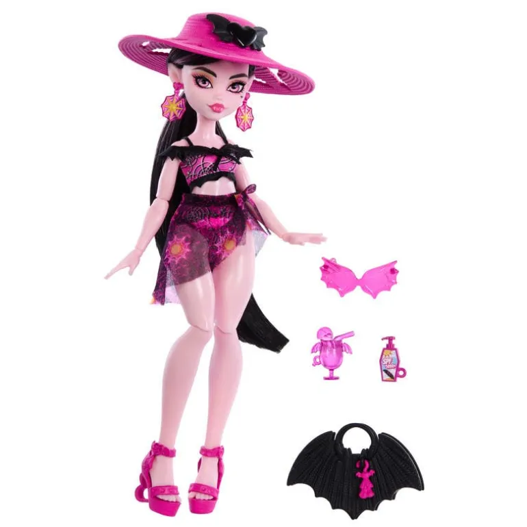 Monster High Fashion Doll Draculaura Outfit Isla del Terror