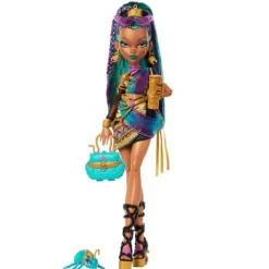Monster High Muñeca Nefera para niñas HPD53