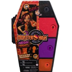 Monster High Secret Sustos Neon Fashion Doll Toralei
