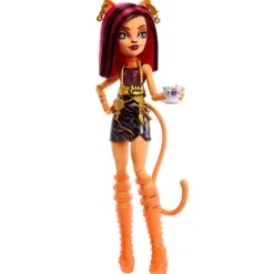 Monster High Secret Sustos Neon Fashion Doll Toralei