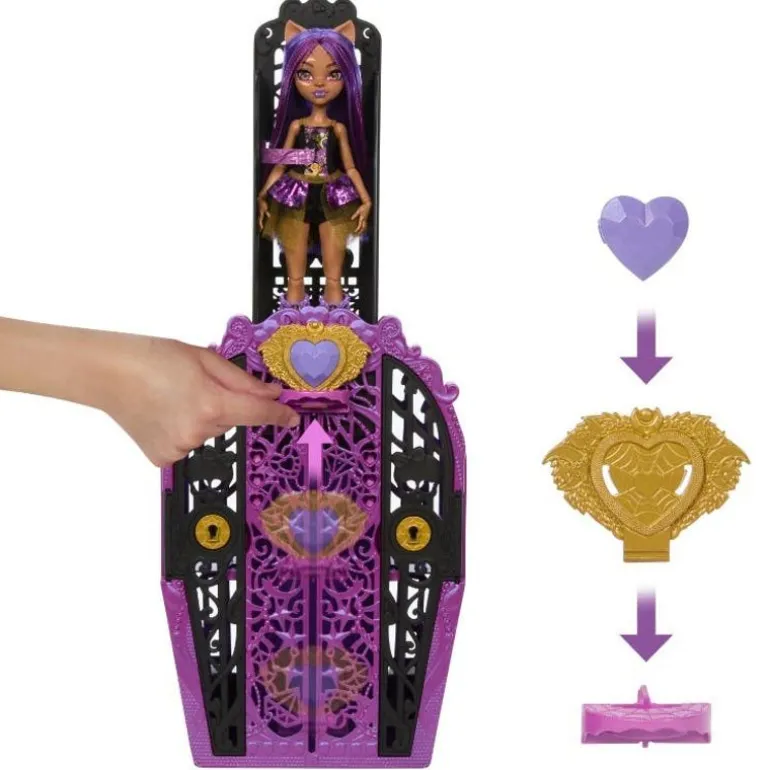 Monster High Set de Juego Skulltimate Clawdeen