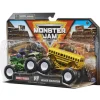 Monster Jam 2 Pack Grave Digger vs Higher Education