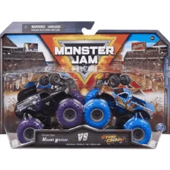 Monster Jam 2 Pack Stone Crusher vs Mohawk Warrior