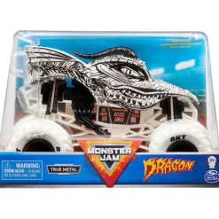 Monster Jam Sparkle Smash Vehículos Dragon 1:24