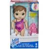 Muñeca Baby Alive Castaña Chapoteo y Abrazos