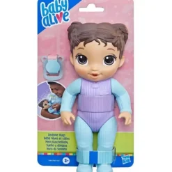 Muñeca Baby Alive Castaña con Pijama