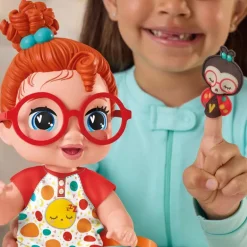 Muñeca Baby Alive Peliroja Felices Sueños con Dientes Limpios
