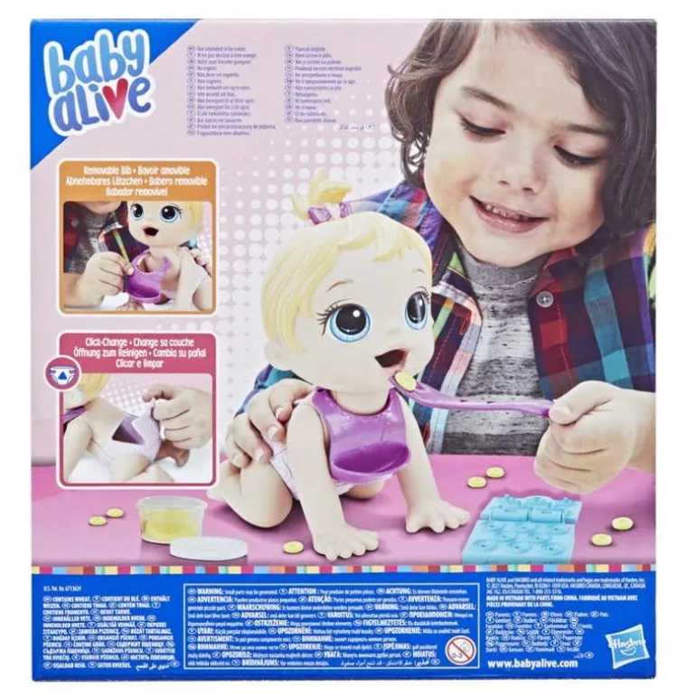 Muñeca Baby Alive Rubia Comiditas