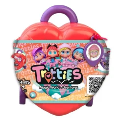 Muñeca Mini Trotties Ojos Emoji Maleta de Viaje Lucy