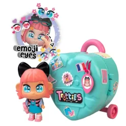 Muñeca Mini Trotties Ojos Emoji Maleta de Viaje Sophie