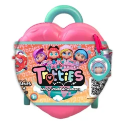 Muñeca Mini Trotties Ojos Emoji Maleta de Viaje Mia